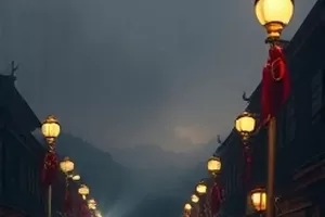 《河流的第七道弯》海报，河道转弯处的沙洲