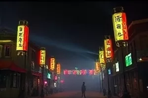 《天台的风》剧照，天台晾衣绳与翻卷的衬衫